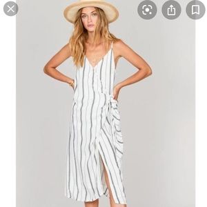 Amuse society wrap dress. NWT